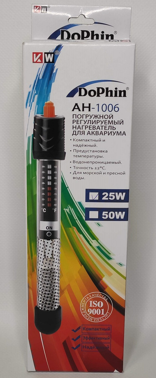 Терморегулятор KW Zone 25W от 10-40л