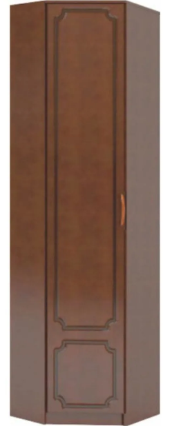 Шкаф ШРУ угловой Лакированный орех (2 варианта цвета) фабрика Браво - фото 1 - id-p161027985