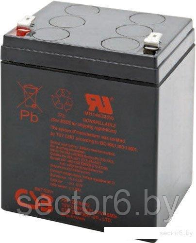 Аккумулятор для ИБП CSB HR1221W F2 (12В/5 А·ч) - фото 1 - id-p161028368