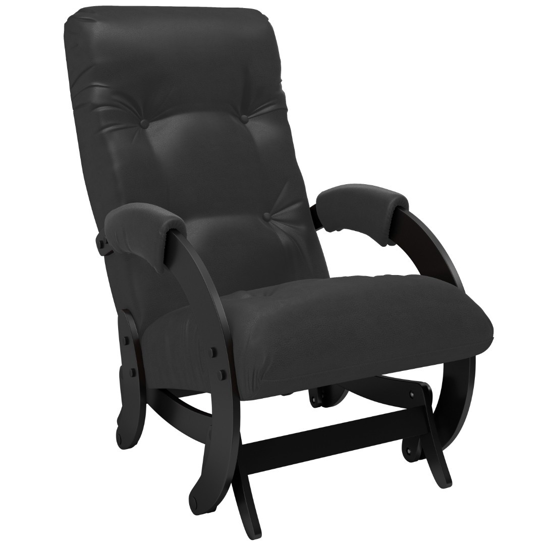 Кресло-глайдер, модель 68 венге/Vegas Lite Black - фото 1 - id-p161031337