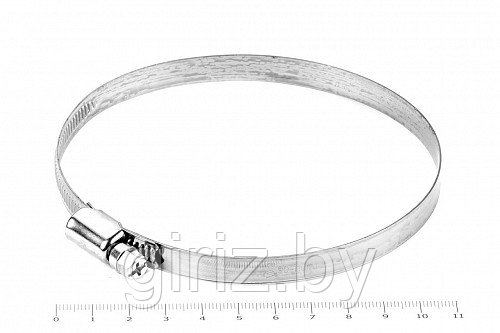 Хомут червячный из нерж.стали 90-110 мм