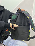 Рюкзак подростковый школьный с Авокадо  Черный, фото 5