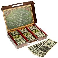 Чемодан с сувенирными деньгами «Офигиллион долларов»