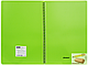 Тетрадь А4 OfficeSpace Neon, 48 листов, на гребне, обложка пластиковая, салатовая, фото 2