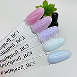 NAILS PROFI №1-9 Каучуковая цветная база для ногтей, 12 мл, фото 2