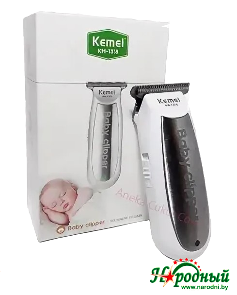 Машинка / Триммер для стрижки волос у детей Kemei KM-1318 беспроводной - фото 1 - id-p161140536