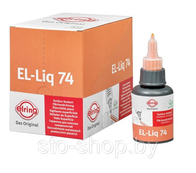 Анаэробный герметик с дозатором для фланцевых соединений 55г Elring EL-Liq 74 (ранее Elring AFD 2018)