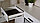 Комод Йорк 3 двери 3 ящика белый/белый глянец, фото 2