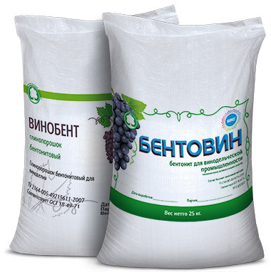 Бентонит для виноделия "Бентовин": продажа, цена в Минске. Кормовые ...