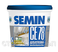 Шпатлевка финишная универсальная Semin СЕ-78 New, 15 кг
