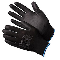 GWARD Black Перчатки нейлоновые черного цвета с полиуретановым покрытием (размер 8 (M))