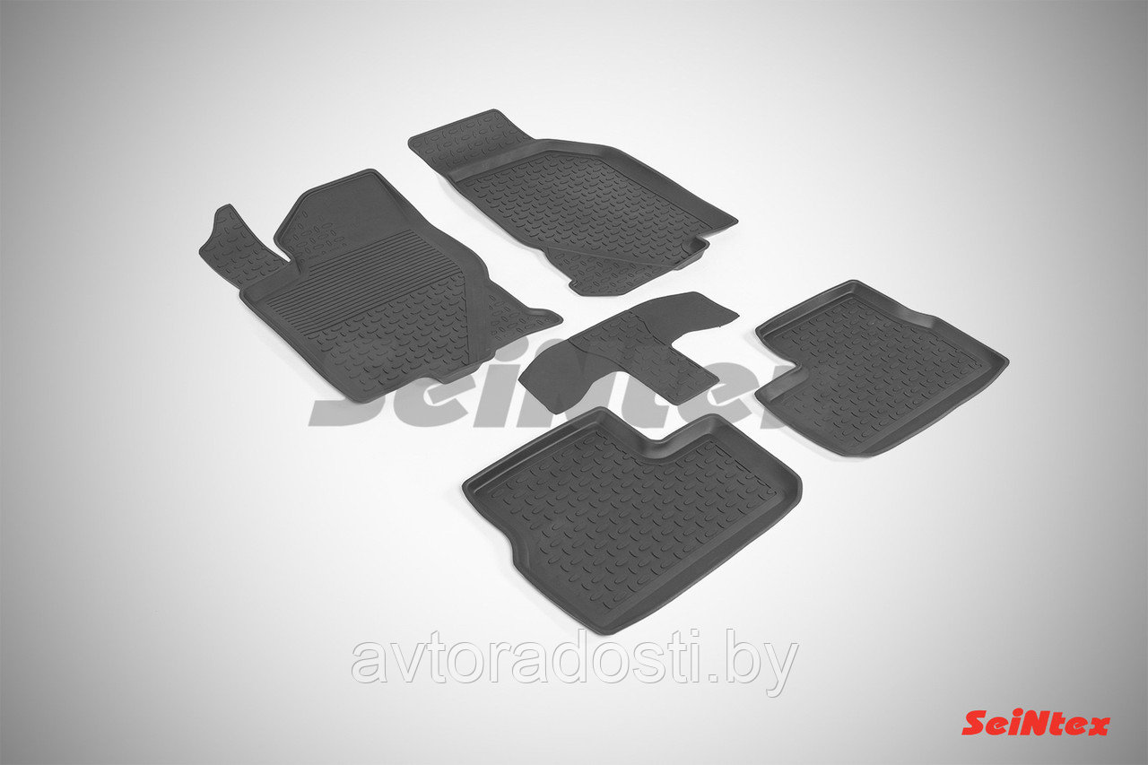 Коврики резиновые Datsun mi-DO / Datsun on-DO (2014-) / Датсун он-До [86445] (SeiNtex)