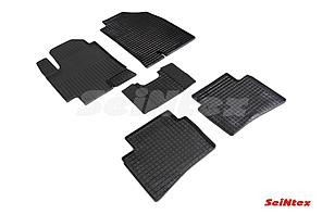 Коврики резиновые Hyundai Solaris II (2017-) / Accent / Kia Rio (2017-) / X-Line [92902] (SeiNtex)