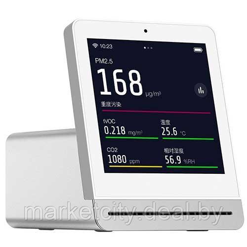 Монитор качества воздуха Xiaomi Clear Grass Air Detector (белый)Чёрный - фото 3 - id-p161187171