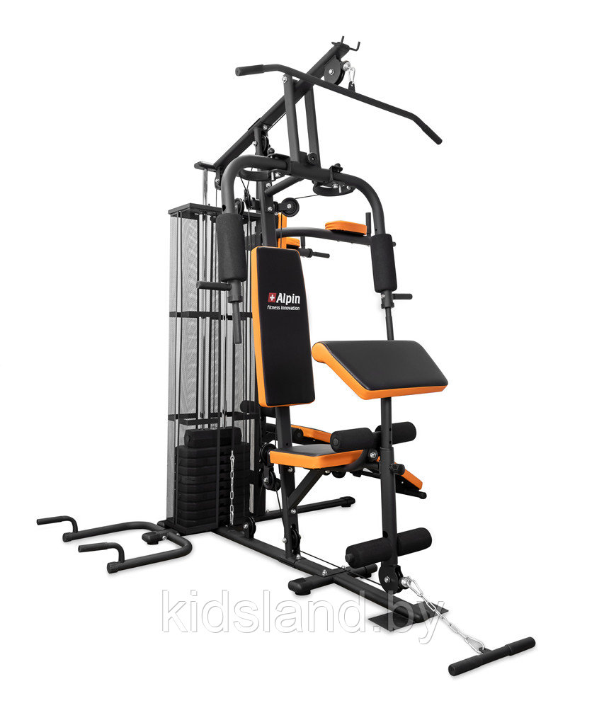 СИЛОВОЙ ТРЕНАЖЕР ALPIN MULTI GYM GX-400 - фото 7 - id-p161188048