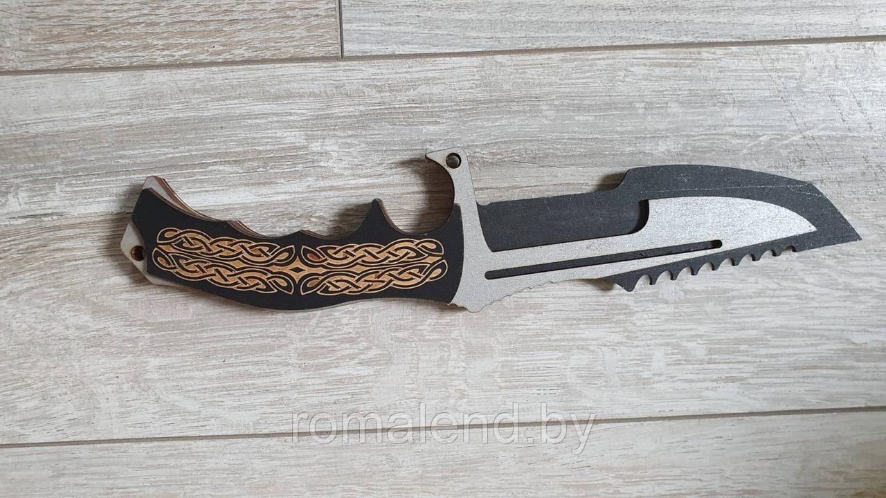 Охотничий нож CS GO деревянный - фото 2 - id-p161188268