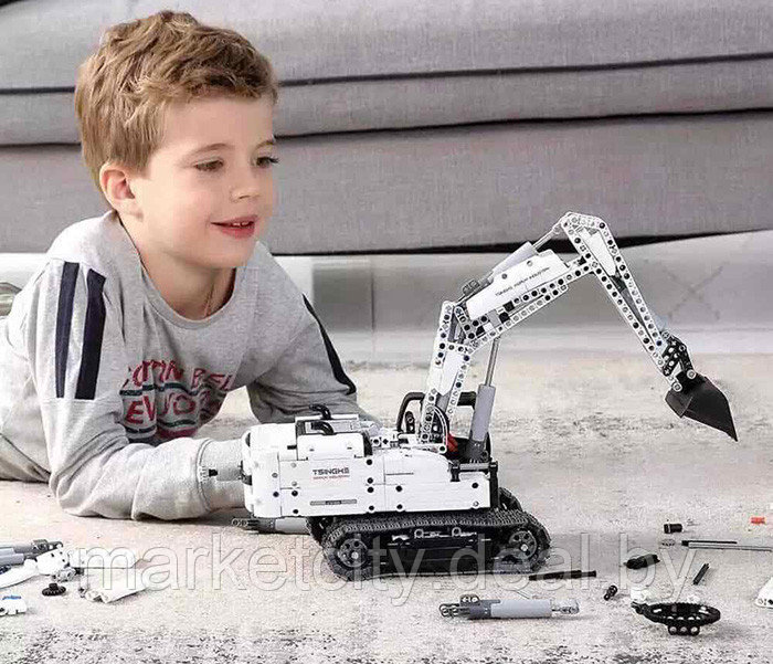 Конструктор Xiaomi Mitu Building Blocks Mobile Engineering excavator - фото 5 - id-p161189834