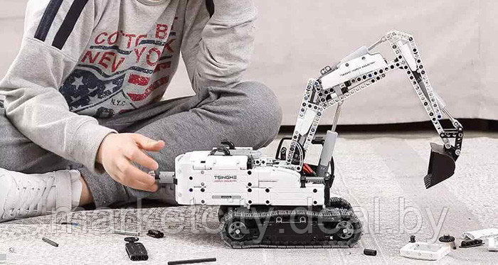 Конструктор Xiaomi Mitu Building Blocks Mobile Engineering excavator - фото 4 - id-p161189834