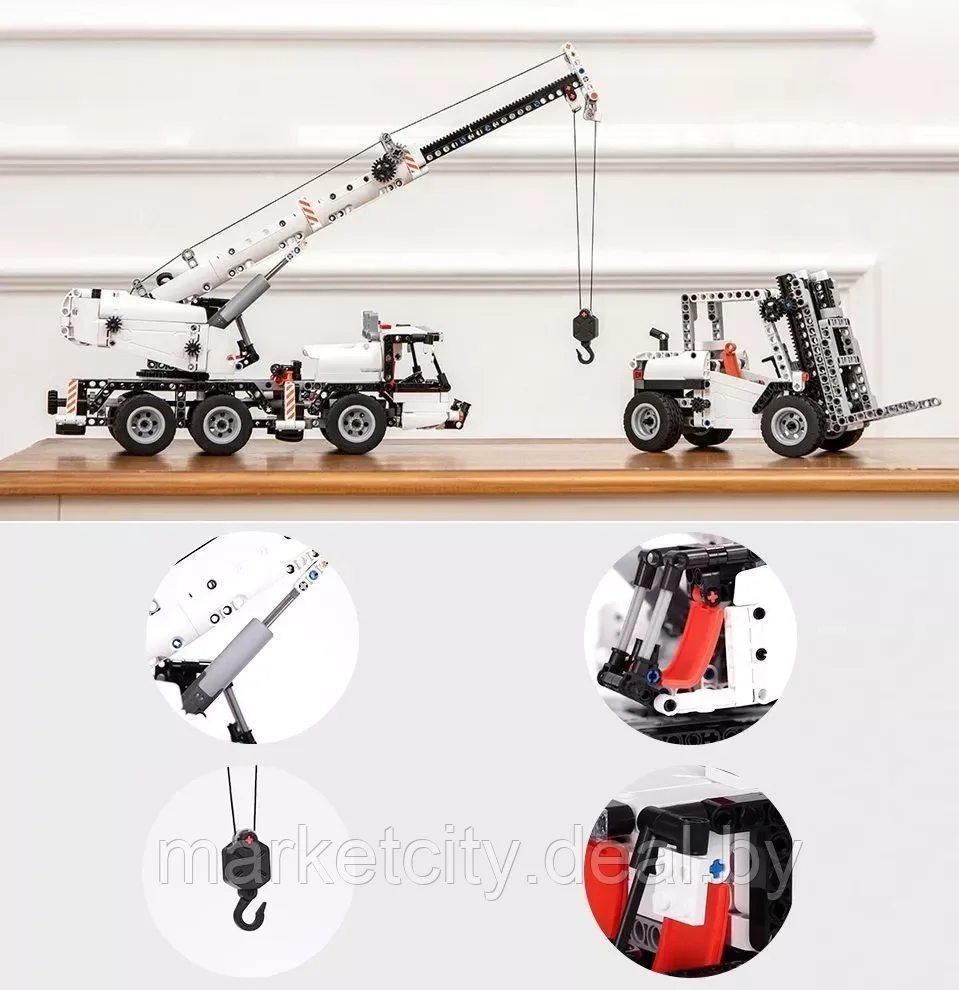 Конструктор Xiaomi Mitu Building Blocks Mobile Engineering excavator - фото 2 - id-p161189834