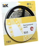 Лента LED 5м блистер LSR-5050WW30-7,2-IP65-12V IEK