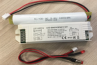 Блок аварийного питания для светодиодных светильников 3.6V 1800mAh 1H мощностью 3-100Вт (БАП AE13)