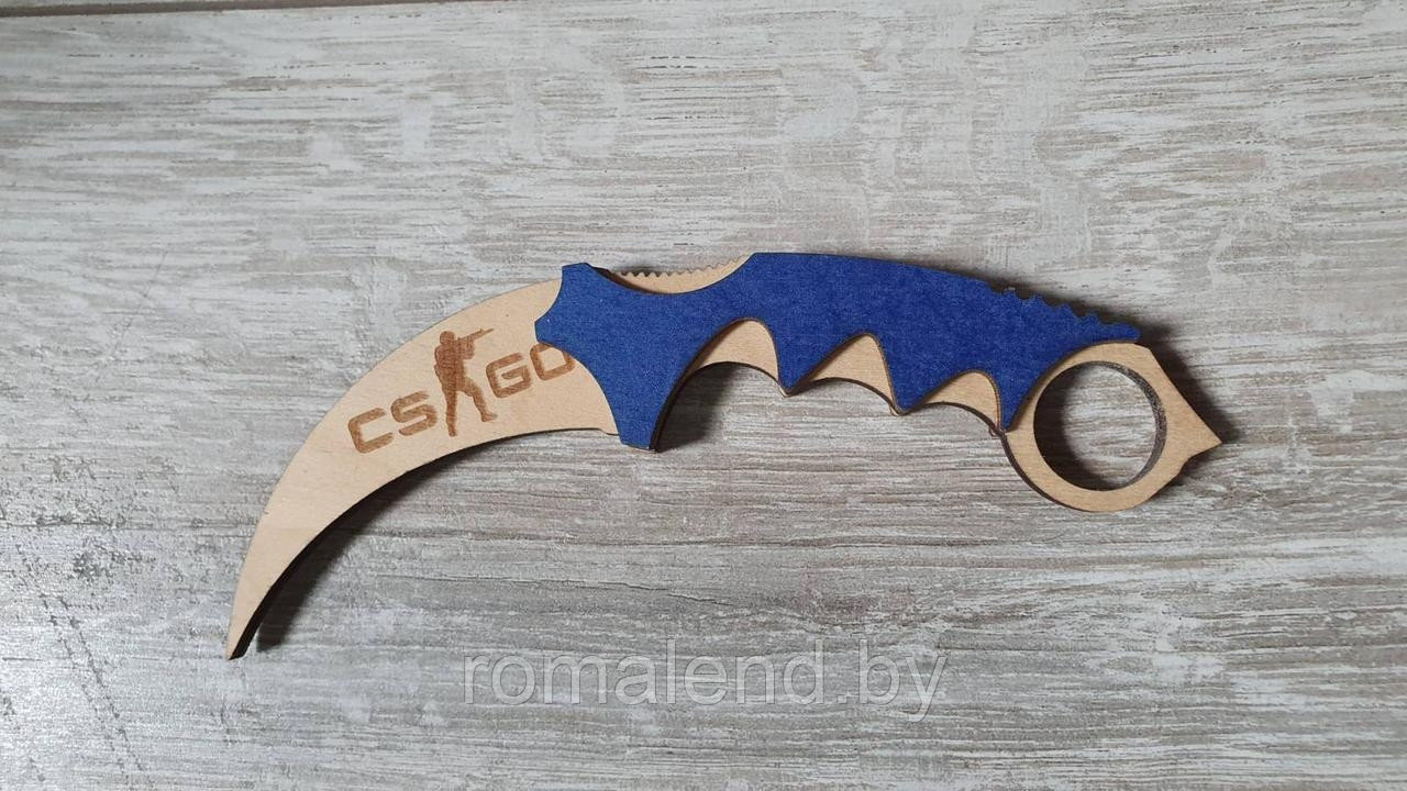 Деревянный нож Керамбит - фото 2 - id-p161188441