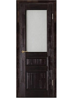 Межкомнатная дверь из массива сосны структурированной Леонардо, фото 1