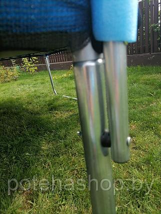 Батут Arena Sport 8FT 252 см с внешней сеткой безопасности и лестницей, синий, фото 2