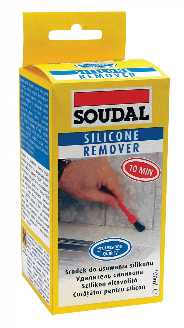 Удалитель силикона "Soudal" Silicone Remover 100 мл - фото 1 - id-p161246754
