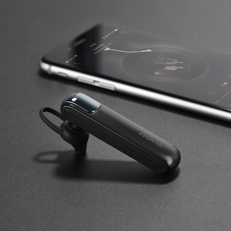Bluetooth гарнитура для мобильного телефона - HOCO E37, чёрная - фото 8 - id-p161249584