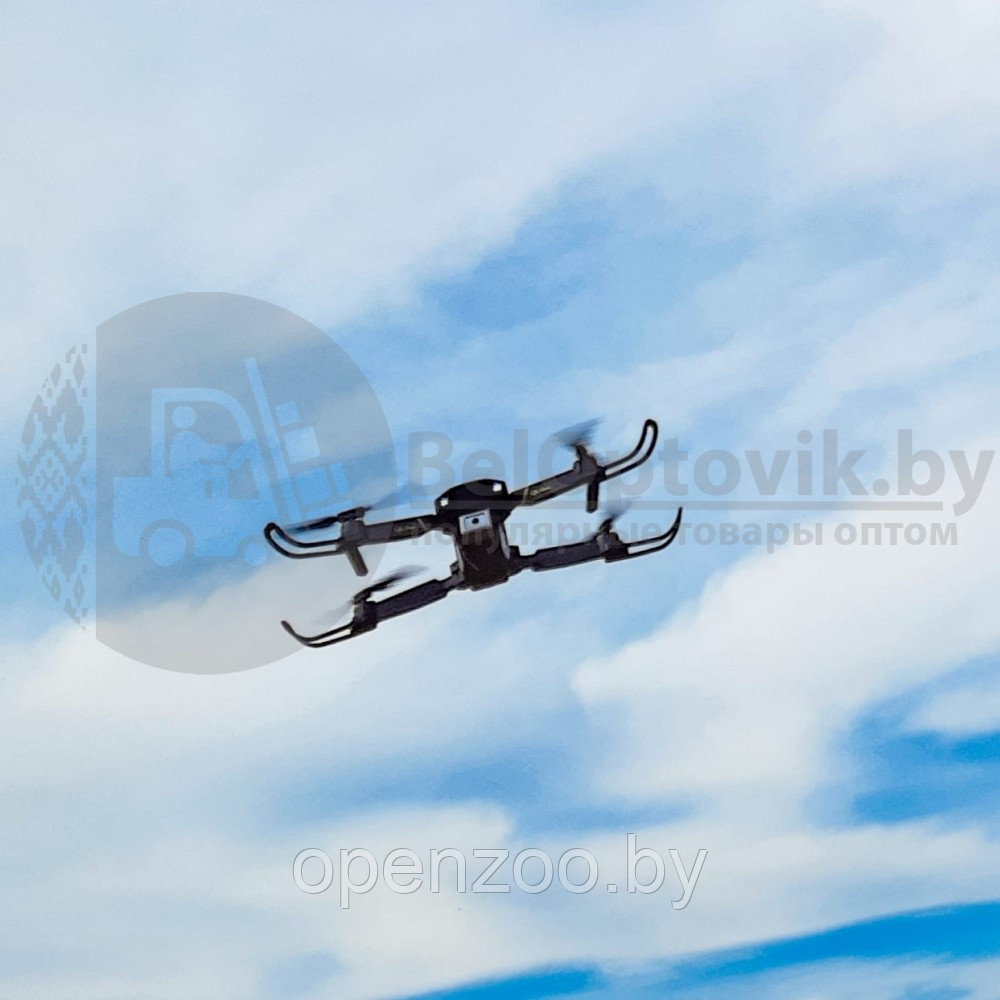 Складной мини-квадрокоптер Drone Pro 252X управление с пульта/смартфона Global Drone New Камера 1MP - фото 8 - id-p158675612