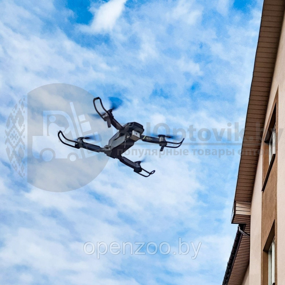 Складной мини-квадрокоптер Drone Pro 252X управление с пульта/смартфона Global Drone New Камера 1MP - фото 10 - id-p158675612