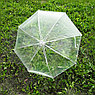 Светящийся зонт Джедая (прозрачный) 2 в 1 зонт и фонарик, фото 10