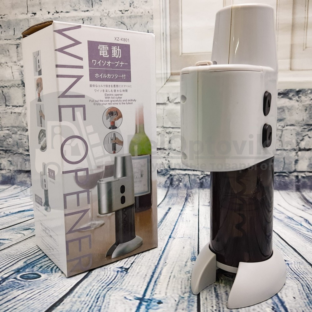 Электрический винный штопор WINE OPENER модель XZ-K801 - фото 5 - id-p161257771