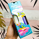Инновационный воздушный пластилин для детской лепки Fluffy 4 цвета (легкий, плавает, прыгает, не высыхает,, фото 5