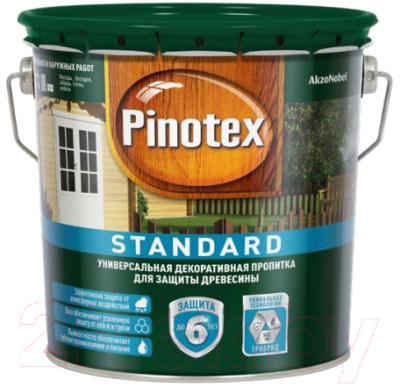Пропитка для дерева Pinotex Standard 900мл - фото 1 - id-p161268473