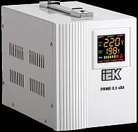 Стабилизатор напряжения переносной серии Prime 0,5 кВА IEK (Арт: IVS31-1-00500)