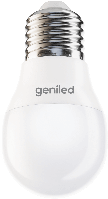 Светодиодная лампа Geniled E27 G45 6W 2700К матовая PREMIUM (Арт: 01311)