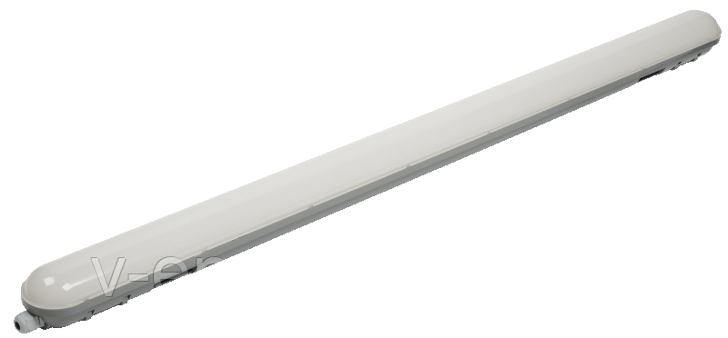 Промышленный светодиодный светильник ДСП 1306 36Вт 4500К IP65 1200мм серый пластик IEK (Арт: - фото 1 - id-p82769347