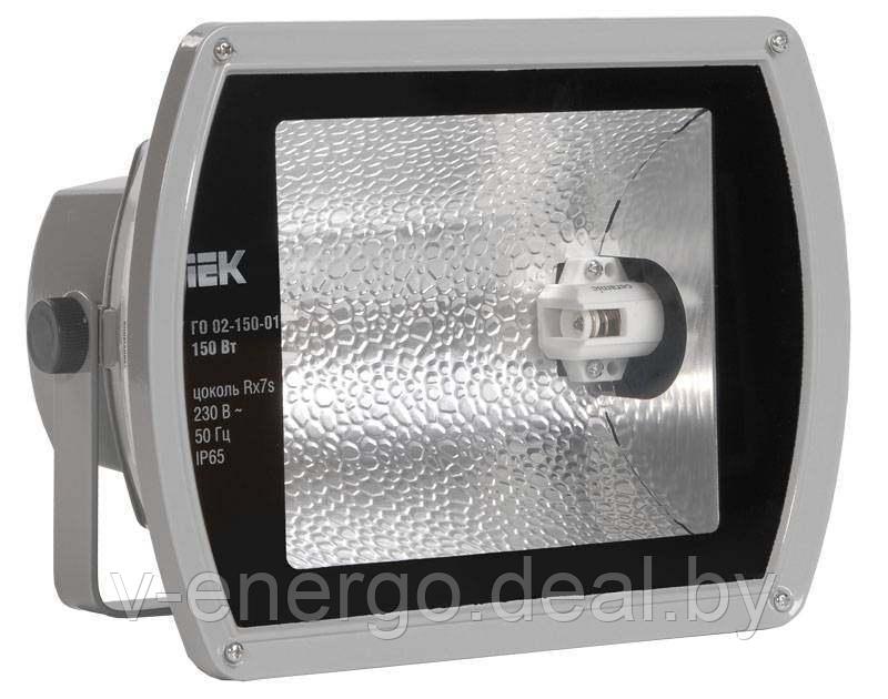 Прожектор ГО02-150-01 150Вт R*7s серый симметричный IP65 ИЭК (Арт: LPHO02-150-01-K03) - фото 1 - id-p82770398