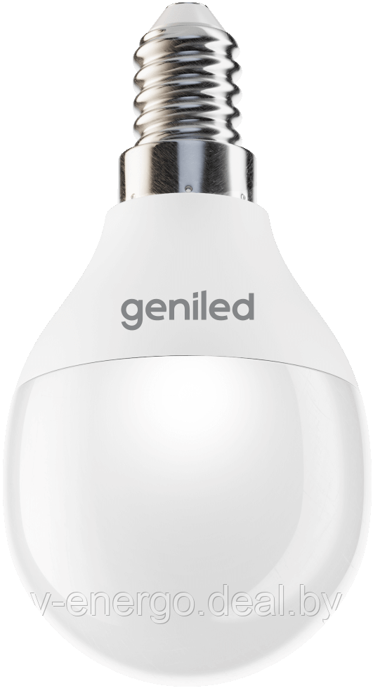 Светодиодная лампа Geniled E14 G45 6W 4200К матовая (Арт: 01308) - фото 1 - id-p82769302