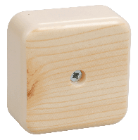 Коробка КМ41206-04 распаячная для о/п 50х50х20 мм сосна (с контактной группой) (Арт: UKO10-050-050-020-K34)