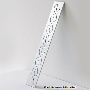 Трафарет для декора "TEMPLATE WAVE" 30х6,8см, нерж.сталь, дизайн - Frank Haasnoot 20FH50