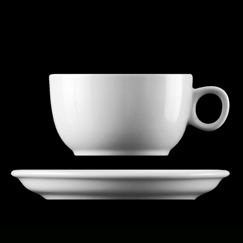 Чашка чайная 180мл Josefine (блюдце 14см) JOS0218