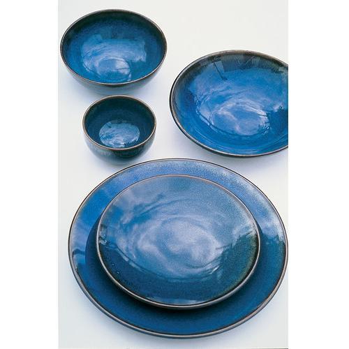 Тарелка для пасты 23,7см, керамика, цвет INDIGO, Tourron 994899 - фото 1 - id-p161179033