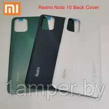 Задняя крышка Original для Xiaomi Redmi note 10/Redmi Note 10S Черная, белая,  фиолетовая, бирюзовая