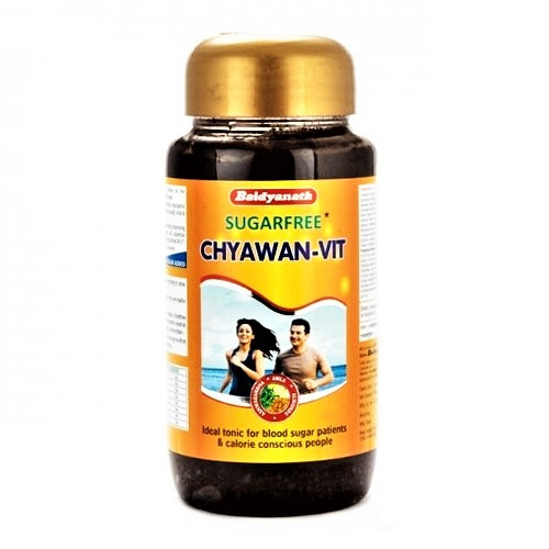 Чаванпраш без сахара, Baidyanath Chyawan-vit sugar free, 500г - джем для иммунитета