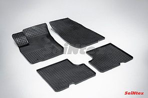 Коврики резиновые Renault Logan (2004-2013) / Рено Логан [00413] (SeiNtex)