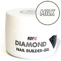 Гель молочный гель средней вязкости Rofix Diamond Milk Gel, 50гр (Rofix)