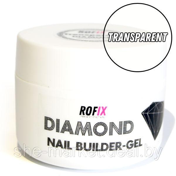 Гель прозрачный средней вязкости Rofix Diamond Transparent Gel, 50гр (Rofix) - фото 1 - id-p134227969